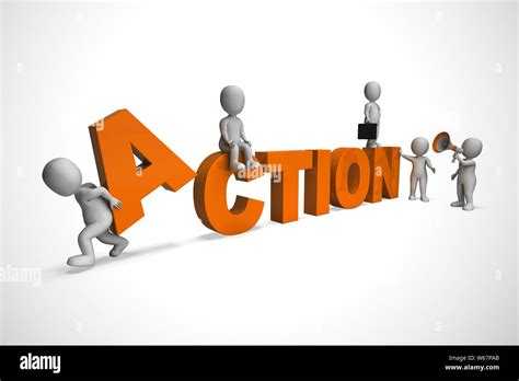 Take action concept icon meaning motivation and urgency to move forward. Proactive process to ...