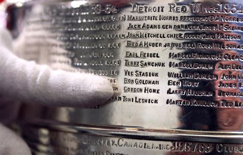 Stanley Cup Saying Goodbye To Names Like Maurice Richard Bobby Hull