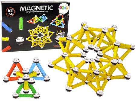 Zestaw Klocki Magnetyczne Magnetic Elementy Lean Toys Sklep