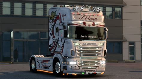 Scania Rjl Team Desiderio R Skin Ets In Trucks