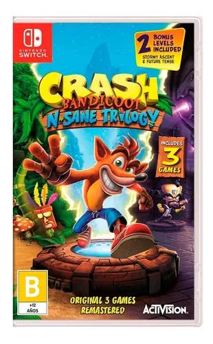 Crash Bandicoot N Sane Trilogy Nintendo Switch