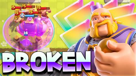 Evolution Royal Giant Is Absolutely Game Breaking 🤣 Clash Royale Youtube