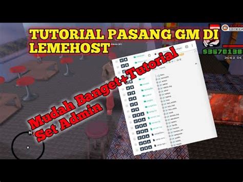 Tutorial Pasang Gm Di Lemehost Mudah Banget Tutor Set Admin Gta