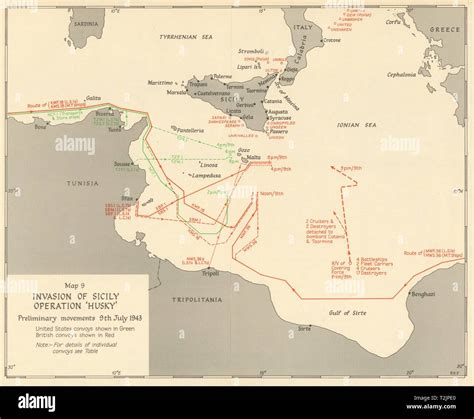 La Invasi N De Sicilia Operaci N Husky Los Movimientos Iniciales El
