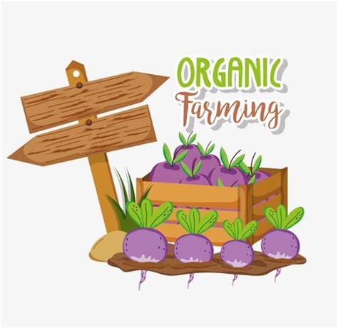 Organic farming cartoons 651603 Vector Art at Vecteezy