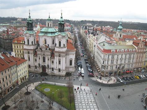 St Nicholas Church In The Old Town Square Prague Next To Flickr