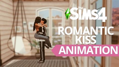 Romantic Kiss Animation The Sims 4 In 2024 Sims 4 Tumblr Sims 4