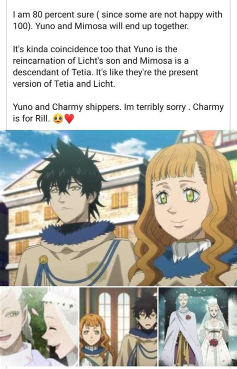 Yuno and mimosa? : r/BlackClover