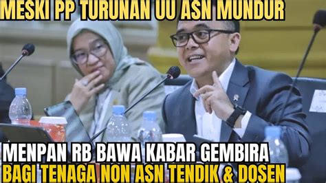 Meski Pp Turunan Uu Asn No Tahun Mundur Menpan Rb Bawa Kabar