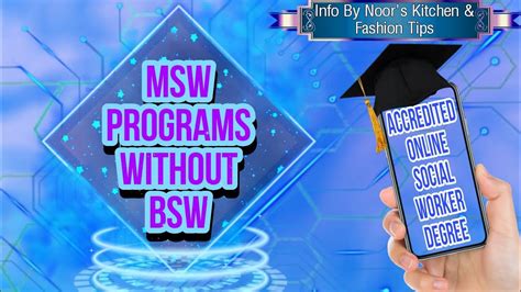 Msw Programs Without Bsw Accredited Online Social Worker Degree