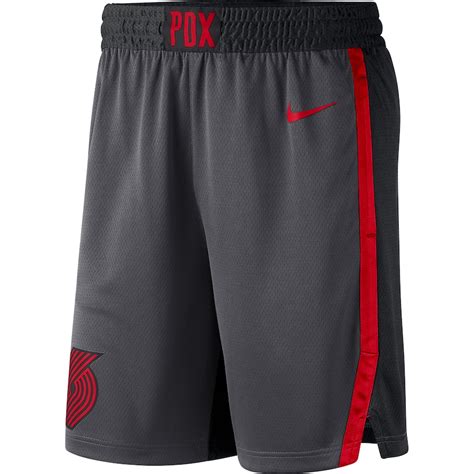 Nike Portland Trail Blazers Black City Edition Swingman Performance Shorts