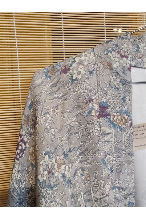 Vintage Kimono Floral Pattern Mochi Copenhagen