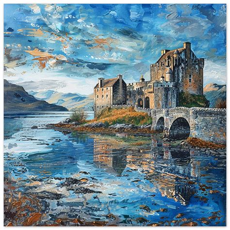Highland Sentinel: Eilean Donan's Reflection | Print Room Ltd