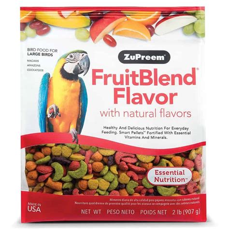 Zupreem Fruit Blend Bird Food for Large Birds | UPCO Pet Supplies