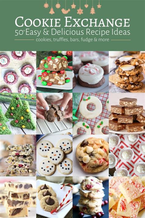 Cookie Exchange Recipes: 50+ Delicious Ideas - DIY Candy