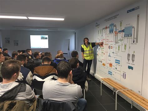 Les Tudiants De L Iut De P Rigueux En Visite La Chaufferie Green