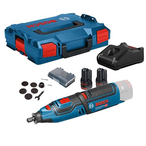 Bosch Gro 12v 35 Professional Cordless Rotary Tool Inc 2x 2 0ah Batts 06019c5070 Power Tool World