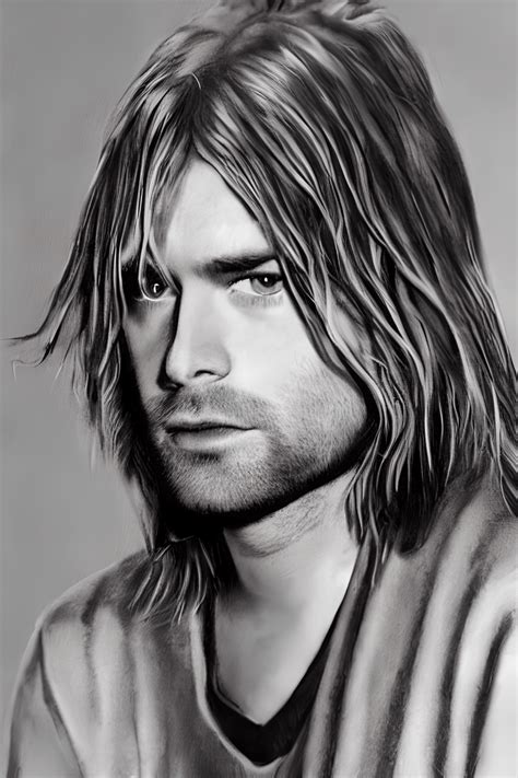 Kurt Cobain Graphic · Creative Fabrica