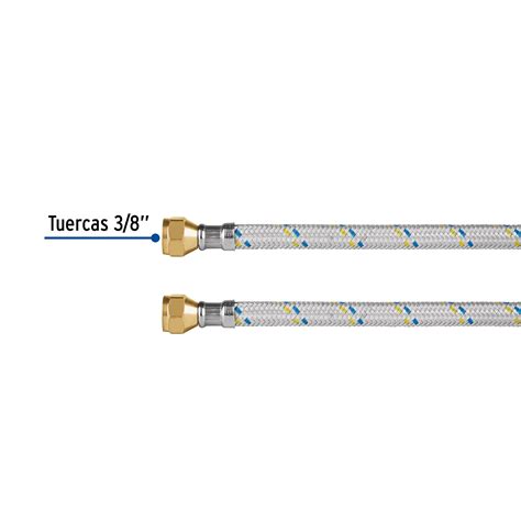 Manguera Para Gas Aluminio X Cm Foset