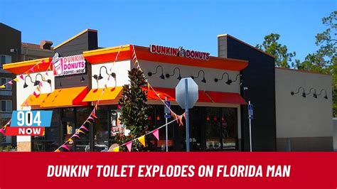 Dunkin Toilet Explodes On Florida Man Stoitm January 5 2024 Youtube