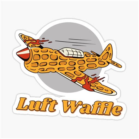 luft waffle meme sticker  sale  infleims redbubble