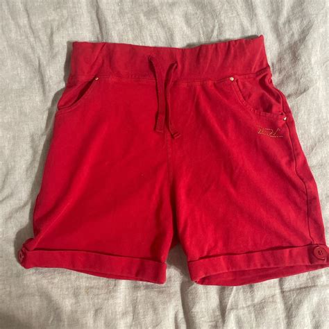 Womens Red Shorts Depop