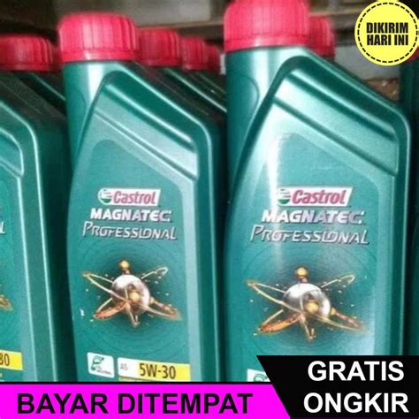 Jual Bayar Ditempat Ld4654 Oli Castrol Profesional Sae 5w 30 Galon