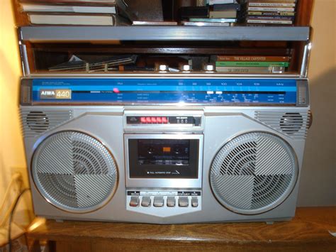 Vintage Aiwa 440 Model Cassette Recorder Boombox Very Rare Etsy