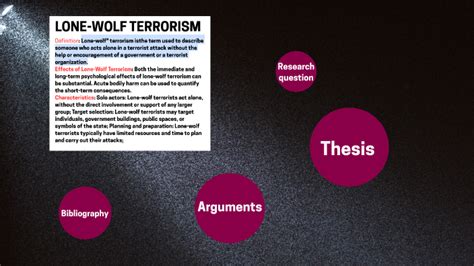 Lone Wolf Terrorism By Mihnea Hambetiu On Prezi