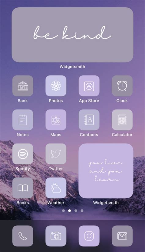 Light Purple Ios App Icons