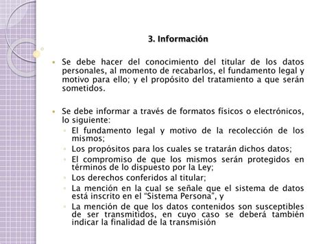 Ppt Protecci N De Datos Personales Derecho Y Responsabilidad