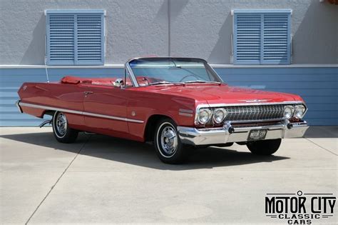 1963 Chevrolet Impala Motor City Classic Cars