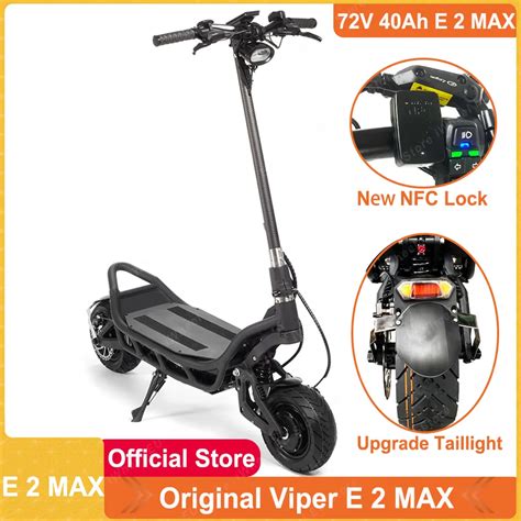 Eu Stock Viper E 2 Max Viper E 3 Max 72v 40ah New Nfc Tail Light System Dual Motor 1500w2 Top