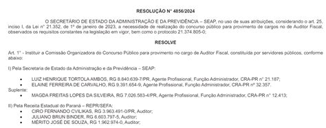 Concurso Sefaz Pr Fgv é A Banca 50 Vagas Edital Em 2024