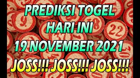 PREDIKSI TOGEL HARI INI 19 NOVEMBER 2021 BOCORAN TOGEL HARI INI 19