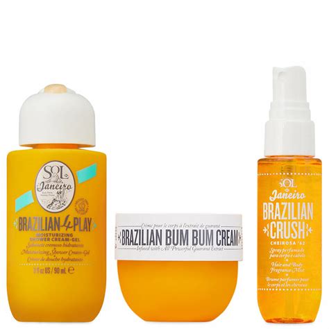 Sol De Janeiro Bum Bum Jet Set Brazilian Bum Bum Cream Shower Gel Hot