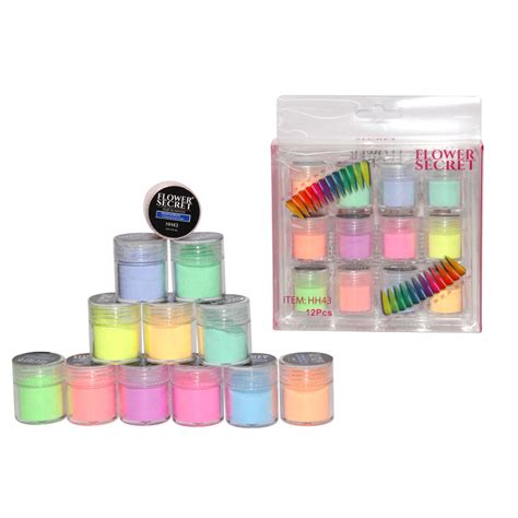 SET POLVO ACRILICO PARA UÑAS COLORES Xian Zhu