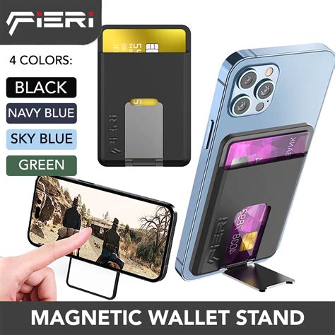 Jual Magnetic Wallet Stand Iphone Fieri Phone Stand Card Holder Magsafe