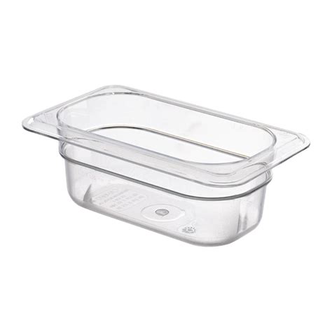 Cambro Polycarbonaat Bak GN1 9 6 5cm DM759 Nisbets De Leverancier