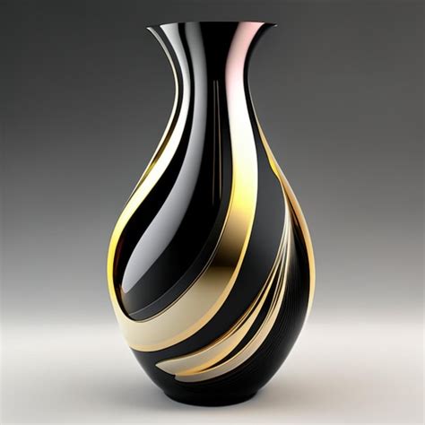 Premium Ai Image Elegant Modern Vase