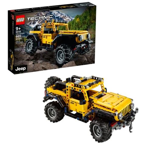 Lego Technic Jeep Wrangler 665 Szt Dolinaklockow Erlipl