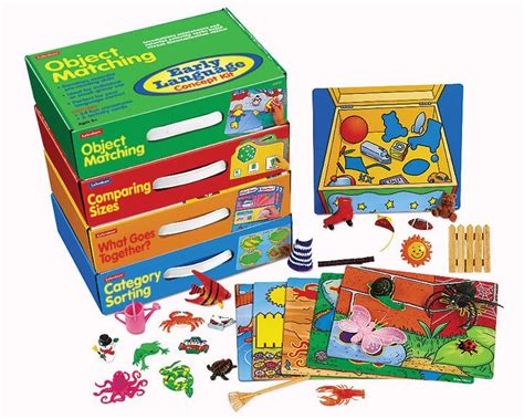 Lakeshore Dream Classroom Early Language Concept Kits Complete Set