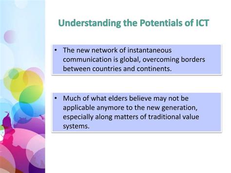 Bridging The Generation Gap Ppt