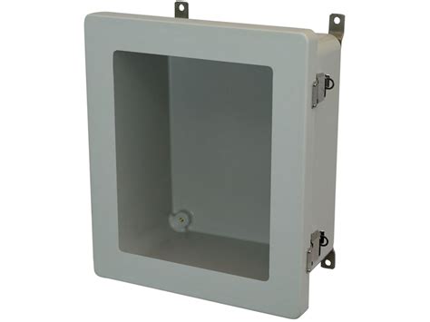 Allied Moulded Am Lw X X Nema X Fiberglass Enclosure With Quick