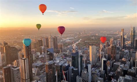 Melbourne City Hot Air Balloon Rides Experience Oz