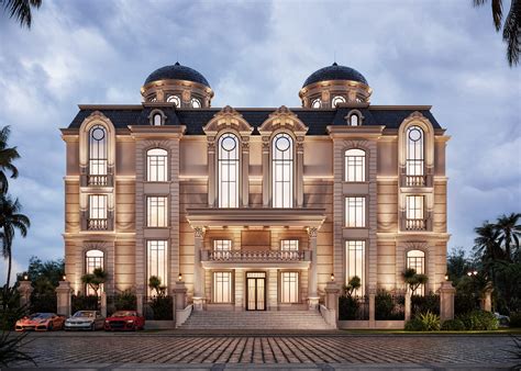 Classic Villa In Kuwait Behance