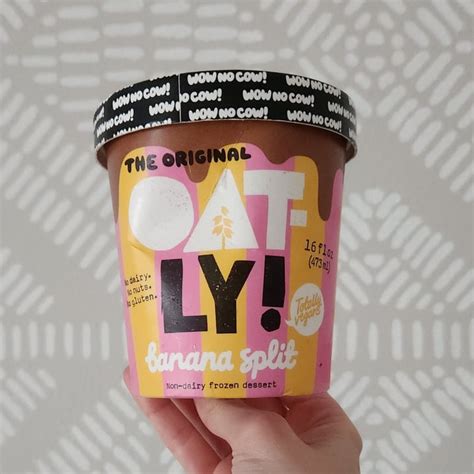 Oatly Banana Split Ice Cream Review Abillion