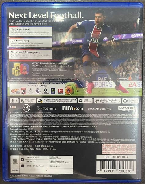 Ps5 Fifa 21 Nxt Lvl Edition Video Gaming Video Games Playstation On