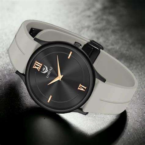 Buy Lorenz Slim Case Analog Watch With Grey Magnetic Lock Strap Watch