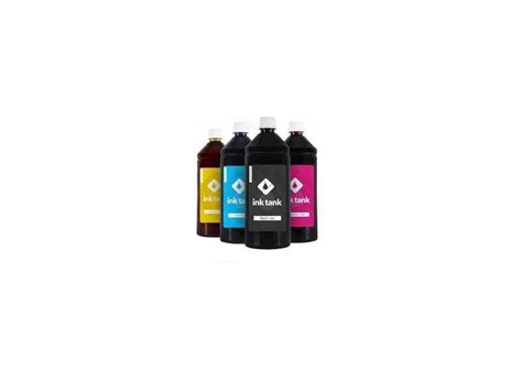 Kit 4 Tintas Para L395 Coran Ecotank Cmyk 1 L Ink Tank O Melhor